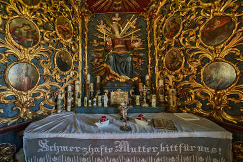Gemeinde Mühldorf_am_Inn Landkreis Mühldorf Ecksberg Altmühldorf Kronwidl Kapelle (Dirschl Johann) Deutschland MÜ